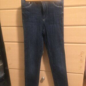 Skinny Stretchy Dark Blue Jeans